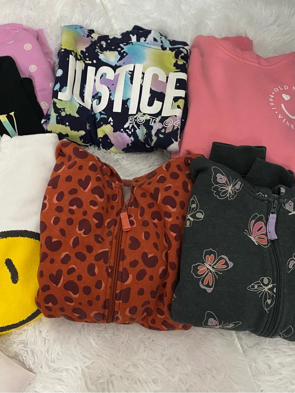 Lot of girls size 10/12 sweatshirts